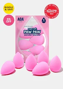 AOA Studio - Paw Paw Plush Blush Microfiber Wonder Blender (6 Pcs Set) - Shade 1