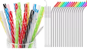 AOA Studio - Eco Friendly Reusable Straws (5 Pack) - Shade 2