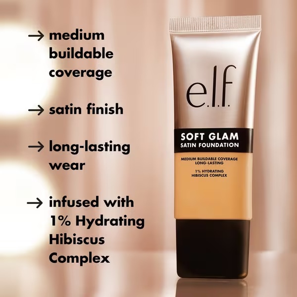 e.l.f. - SOFT GLAM Satin Foundation - Shade 6