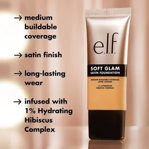e.l.f. - SOFT GLAM Satin Foundation - Shade 6