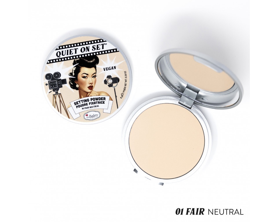 TheBalm - QUIET ON SET VEGAN Setting powder - Shade 2