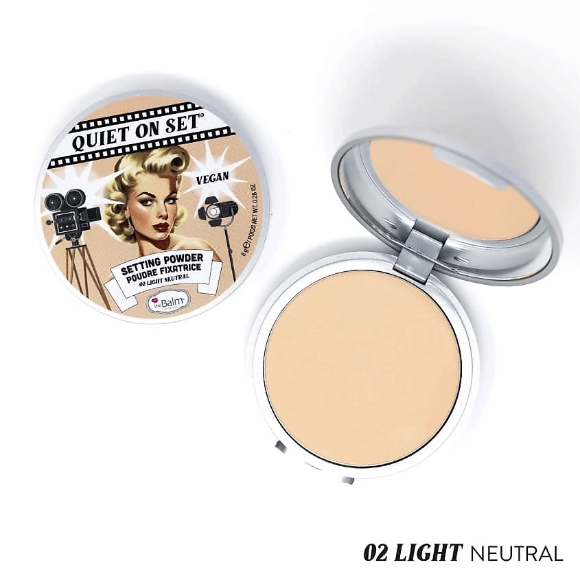 TheBalm - QUIET ON SET VEGAN Setting powder - Shade 3