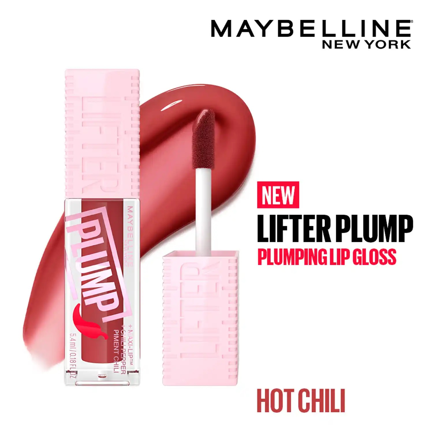 Maybelline New York - LIFTER PLUMP Lip Plumping Gloss makeup - Shade 4