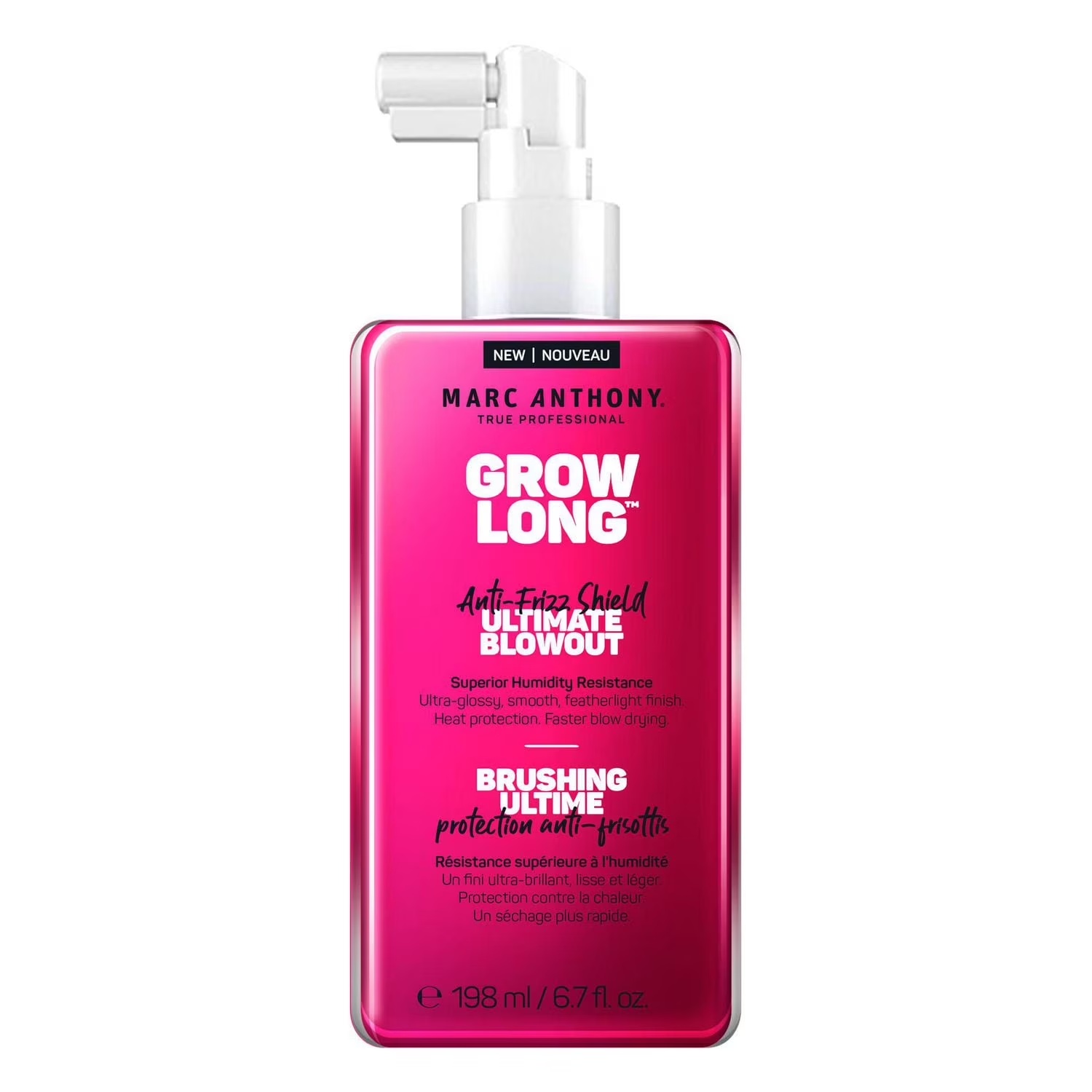 MARC ANTHONY - Gorw long anti frizz shield ULTIMATE BLOWOUT Spray - Shade 2