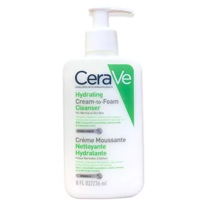 CeraVe - Hydrating Cream-to-Foam Cleanser (236ml) - Shade 2