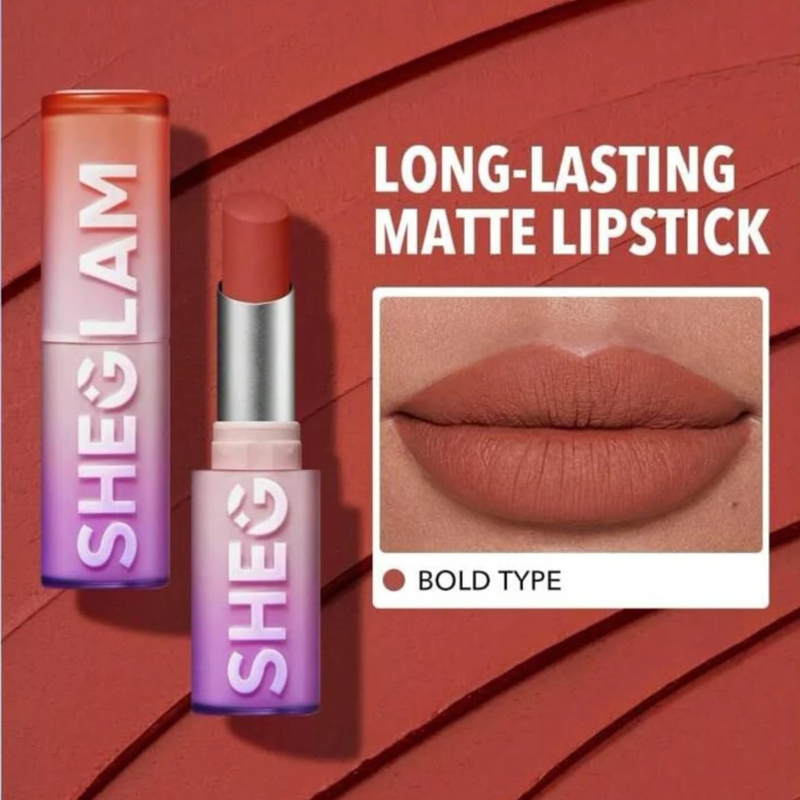 SHEGLAM - Dynamatte Boom Long Lasting Matte Lipstick - Shade 7
