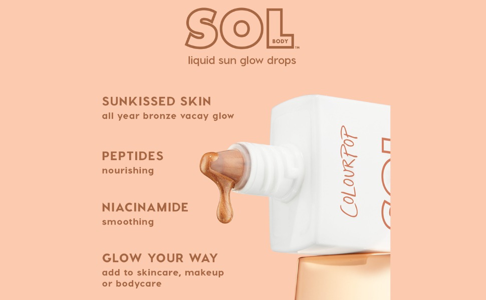 ColourPop - SOL Liquid sun glow drops Bronze glow - Shade 2