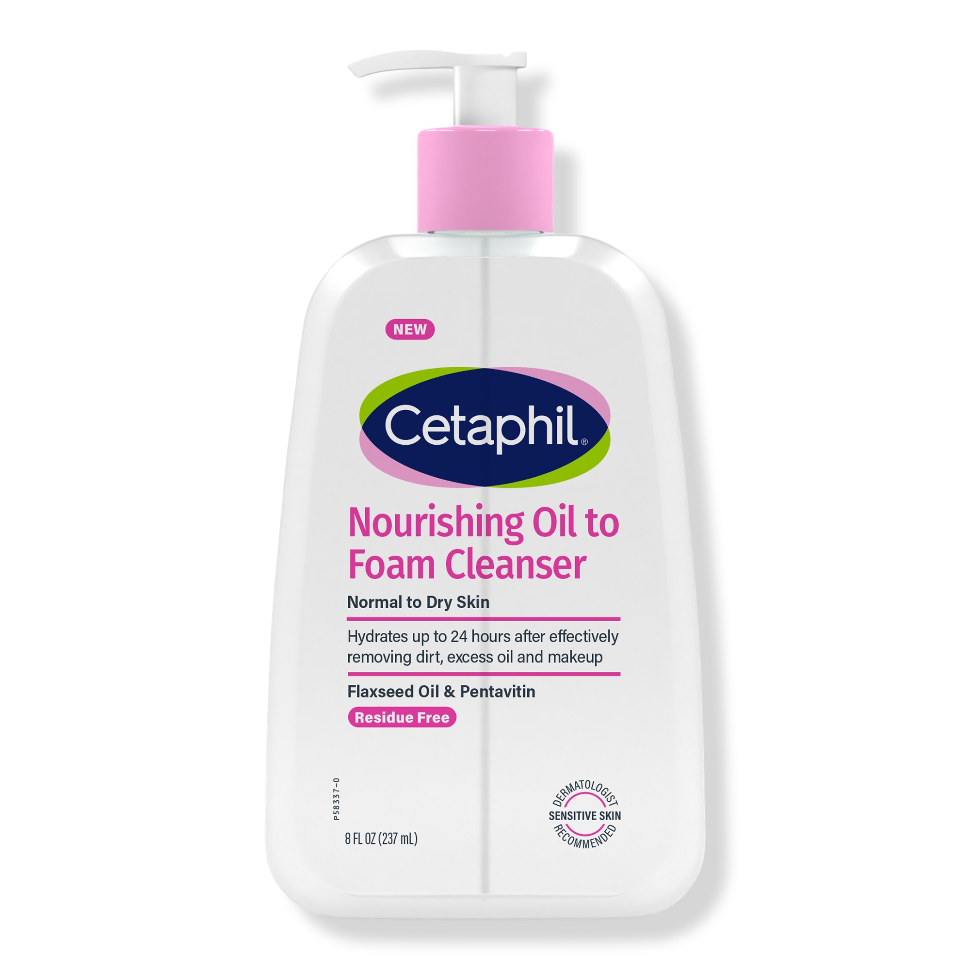 Cetaphil - Nourishing oil to foam cleanser - Beautifly Bangladesh