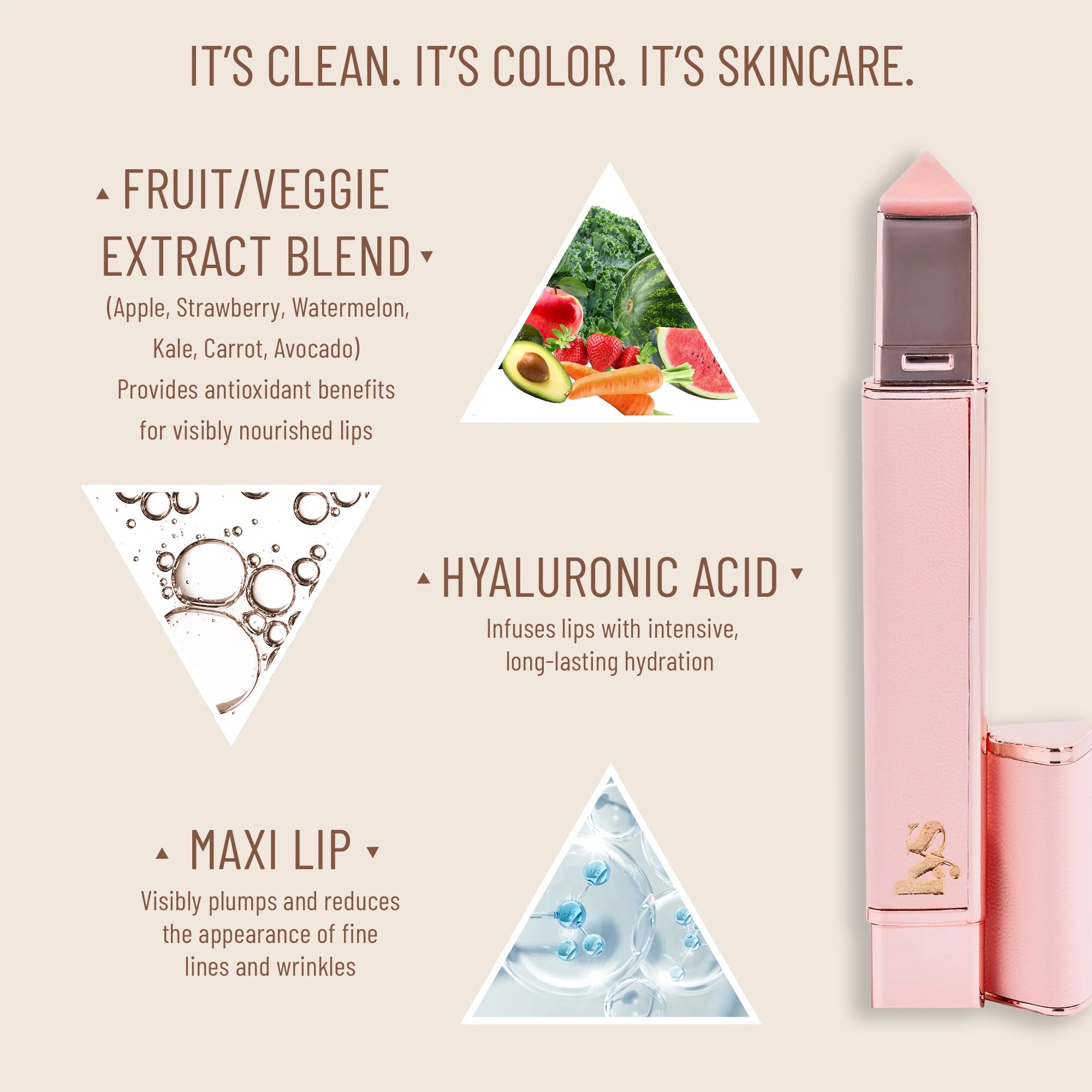 LYS BEAUTY - Speak love lip plumping glossy lip balm - Beautifly Bangladesh