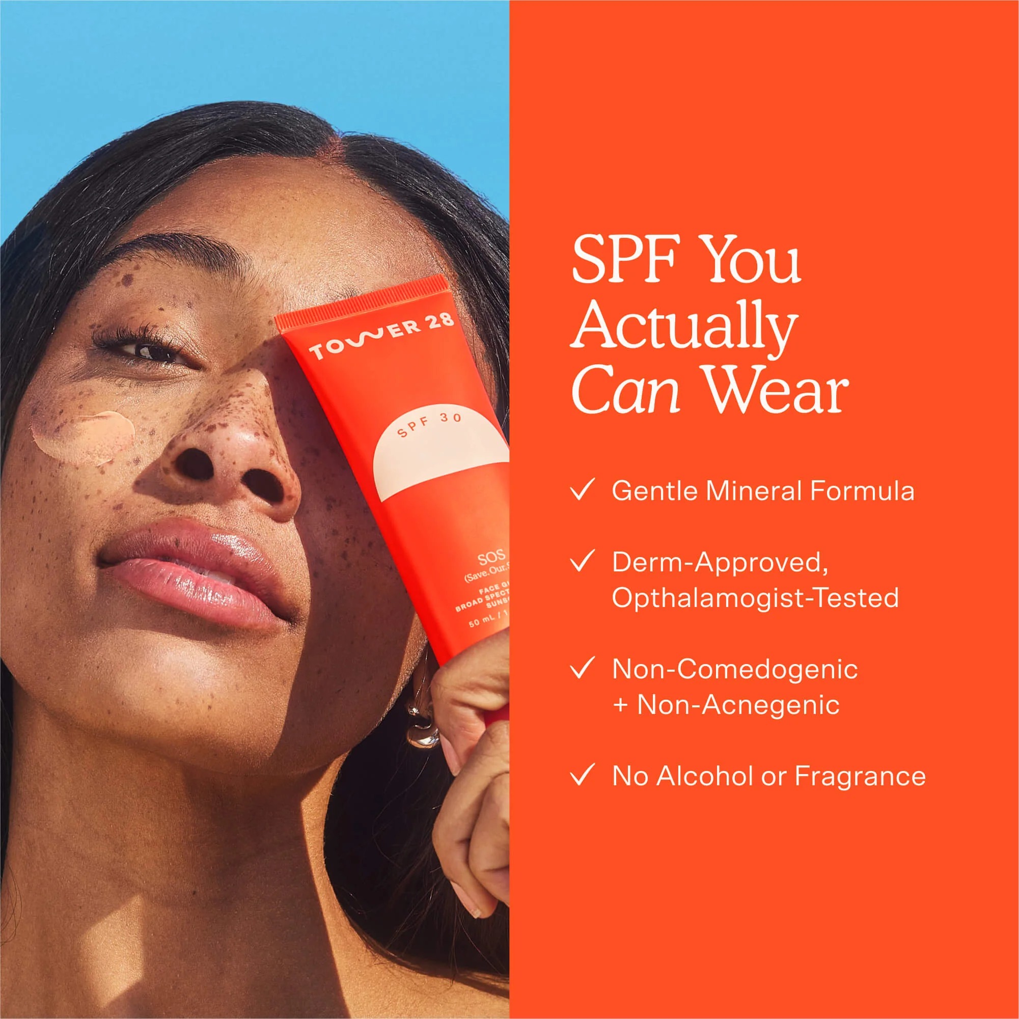TOWER 28 - Face Guard Broad spectrum SPF 30 - Shade 2